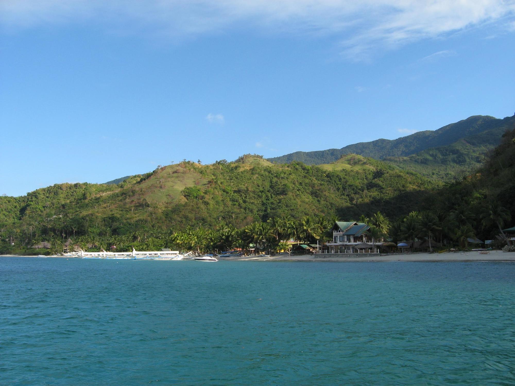 El Canonero Diving Beach Resort Puerto Galera Eksteriør billede